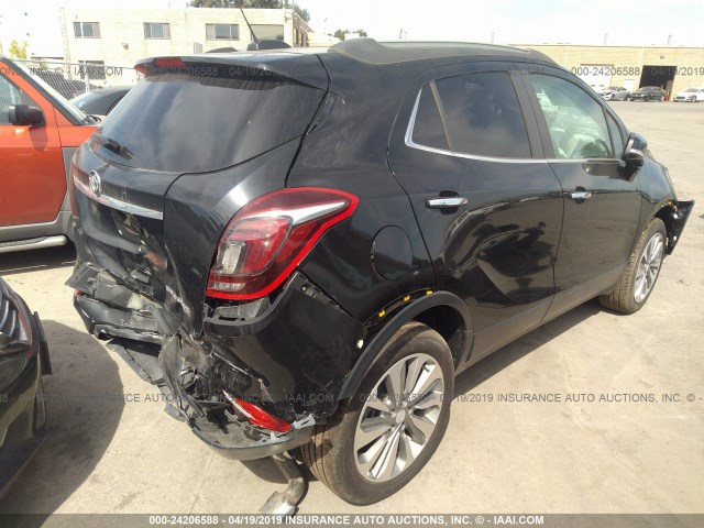 KL4CJESB7KB721679 - 2019 BUICK ENCORE PREFERRED 黑色 照片 4