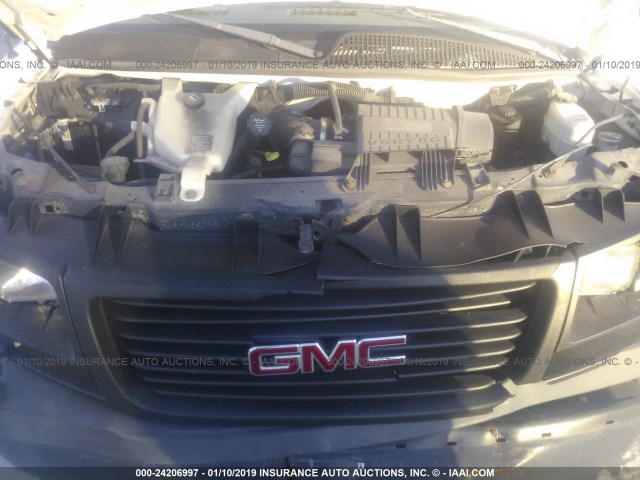 1GTGG25CX91154652 - 2009 GMC SAVANA G2500 WHITE photo 10