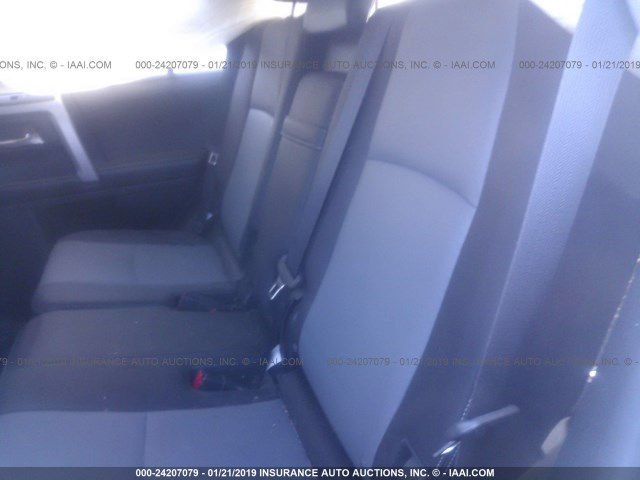 JTEBU5JR1G5362399 - 2016 TOYOTA 4RUNNER SR5 PREM/LTDL/TRAIL/TRD WHITE photo 8