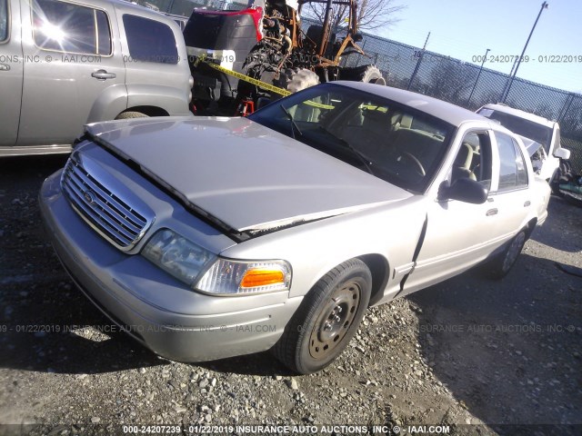 2FAFP73V77X119994 - 2007 FORD CROWN VICTORIA  GRAY photo 2