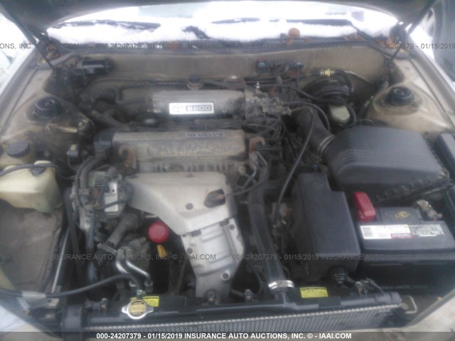 4T1BG12K3TU677500 - 1996 TOYOTA CAMRY DX/LE/XLE GOLD photo 10