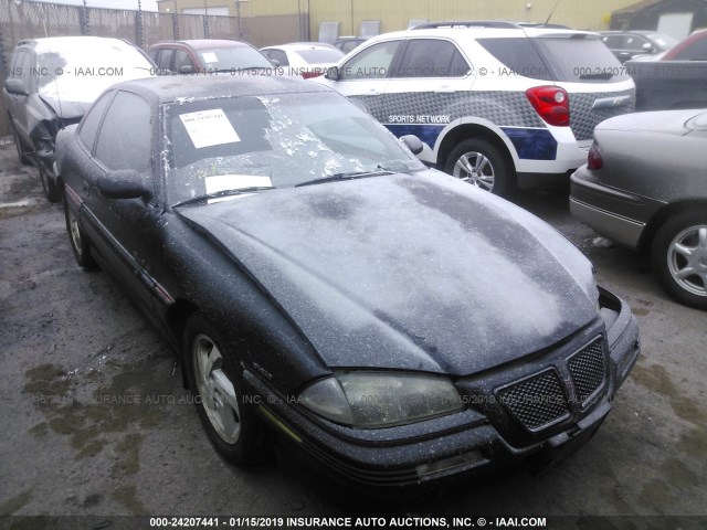 1G2NW14D7NC288729 - 1992 PONTIAC GRAND AM GT BLACK photo 1