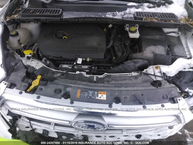 1FMCU9JD2HUC25317 - 2017 FORD ESCAPE TITANIUM 白色 照片 10