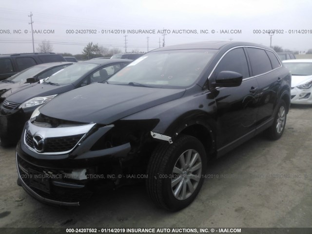 JM3TB3MV0A0215868 - 2010 MAZDA CX-9 BLACK photo 2