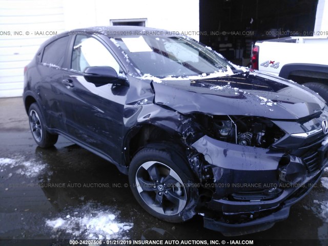 3CZRU6H53JM728886 - 2018 HONDA HR-V EX BLACK photo 6