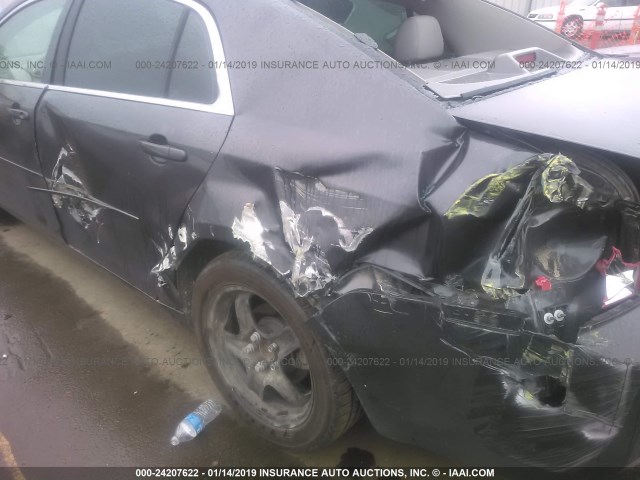 1G1ZB5E09CF266960 - 2012 CHEVROLET MALIBU LS ნაცრისფერი ფოტო 6