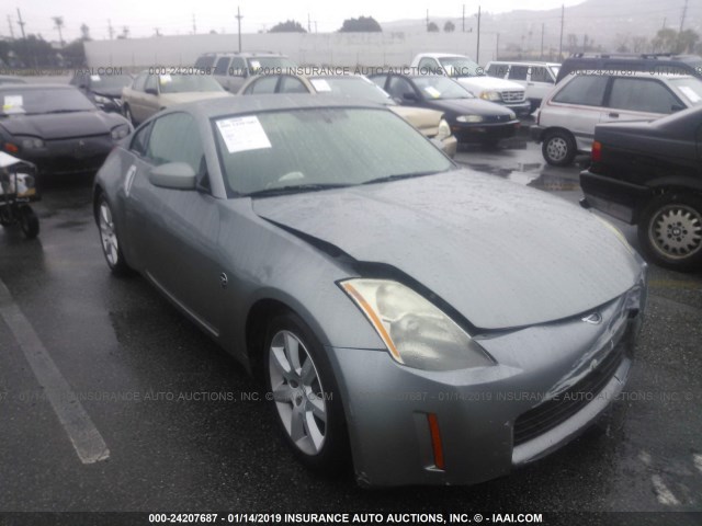 JN1AZ34D74T150803 - 2004 NISSAN 350Z COUPE SILVER photo 1