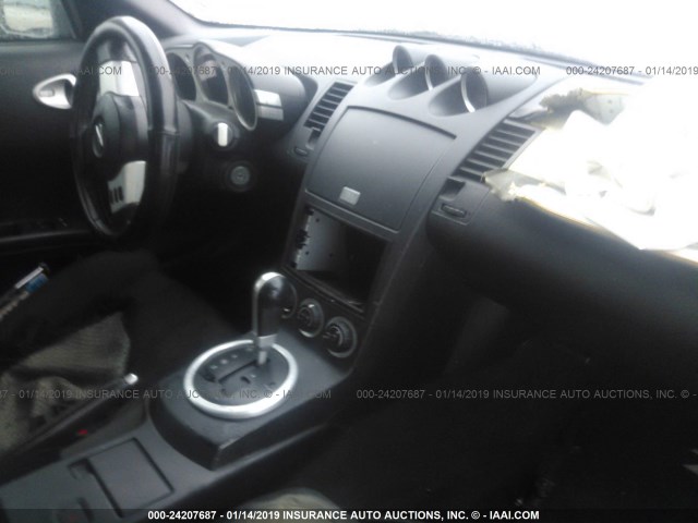 JN1AZ34D74T150803 - 2004 NISSAN 350Z COUPE SILVER photo 5