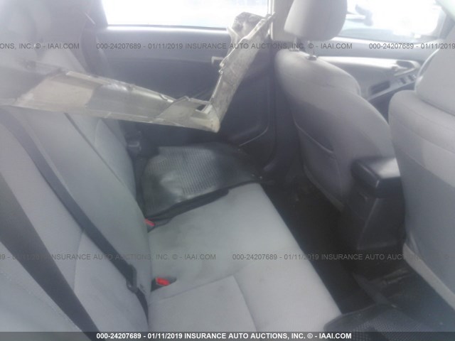 2T1KU40E79C185649 - 2009 TOYOTA COROLLA MATRIX  WHITE photo 8