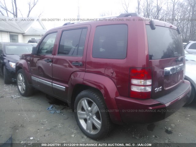 1C4PJMFK5CW131678 - 2012 JEEP LIBERTY JET RED photo 3