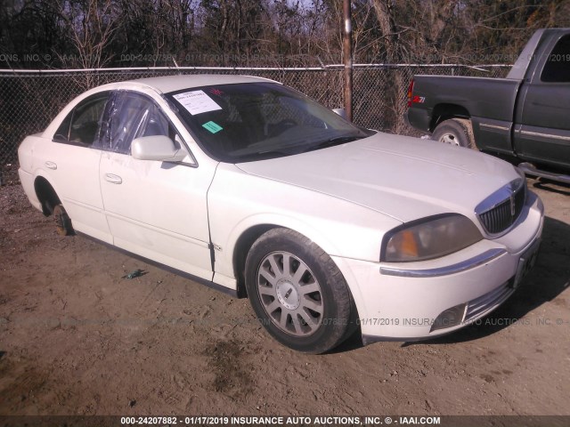 1LNHM86S05Y635593 - 2005 LINCOLN LS WHITE photo 1