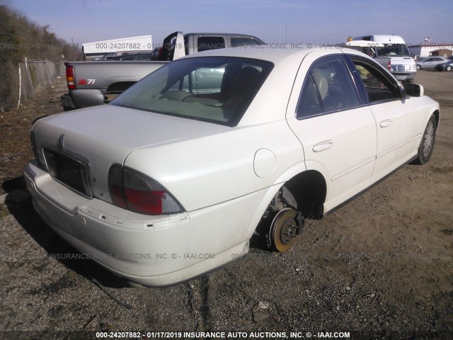 1LNHM86S05Y635593 - 2005 LINCOLN LS WHITE photo 6
