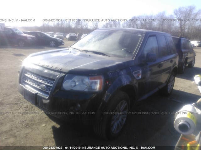 SALFS24N68H049652 - 2008 LAND ROVER LR2 SE TECHNOLOGY BLACK photo 2