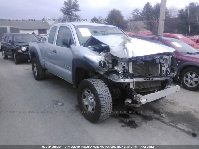 5TEUU42N56Z170675 - 2006 TOYOTA TACOMA ACCESS CAB ვერცხლისფერი ფოტო 1