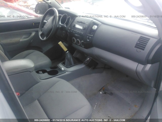 5TEUU42N56Z170675 - 2006 TOYOTA TACOMA ACCESS CAB ვერცხლისფერი ფოტო 5