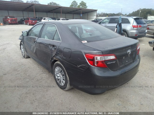 4T1BF1FK3EU799354 - 2014 TOYOTA CAMRY L/SE/LE/XLE 灰色 照片 3