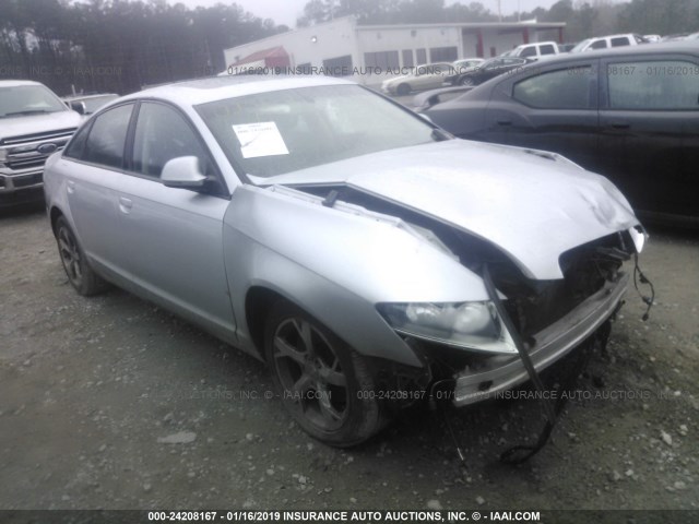 WAUAH74F59N025669 - 2009 AUDI A6 SILVER photo 1