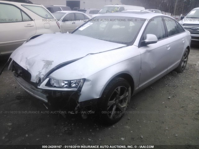 WAUAH74F59N025669 - 2009 AUDI A6 SILVER photo 2