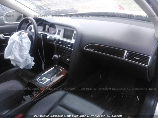 WAUAH74F59N025669 - 2009 AUDI A6 SILVER photo 5