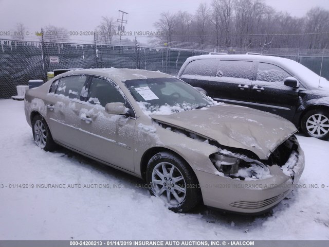 1G4HD57226U212164 - 2006 BUICK LUCERNE CXL GOLD photo 1