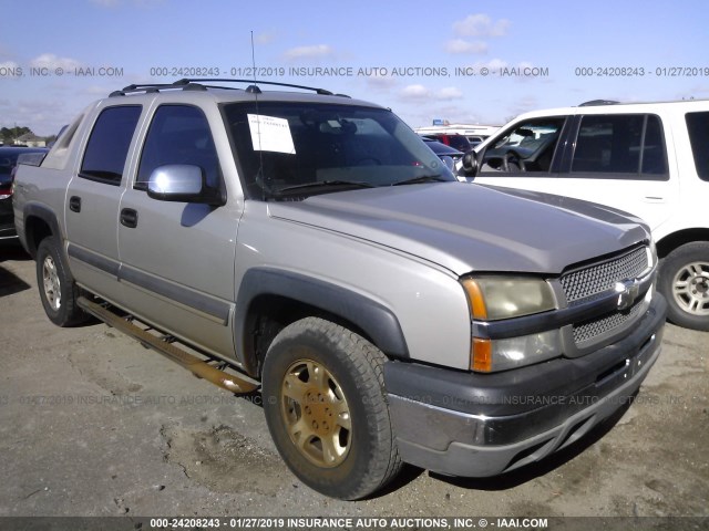 3GNEC12T64G115527 - 2004 CHEVROLET AVALANCHE C1500 GRAY photo 1