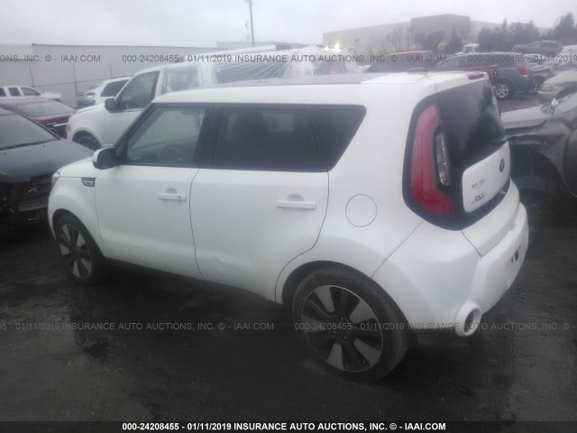 KNDJX3A51E7023474 - 2014 KIA SOUL ! WHITE photo 3