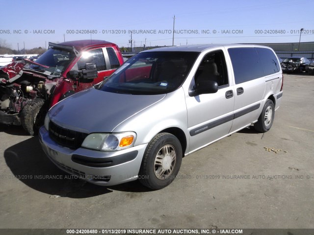 1GNDV03E95D109218 - 2005 CHEVROLET VENTURE SILVER photo 2