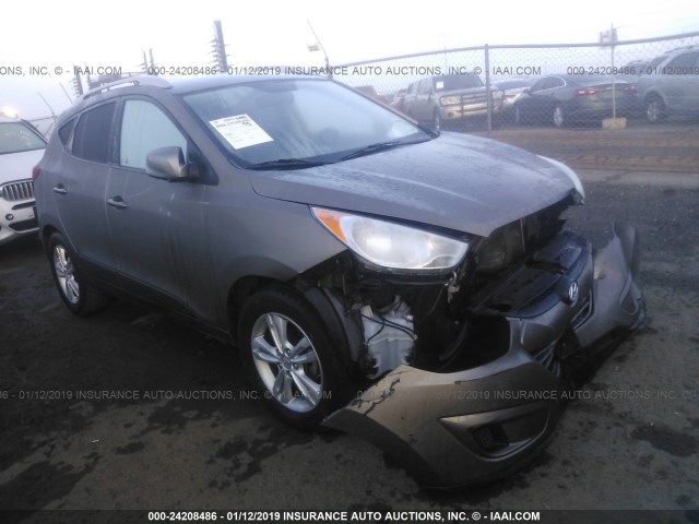 KM8JU3AC9AU056494 - 2010 HYUNDAI TUCSON GLS/LIMITED 灰色 照片 1