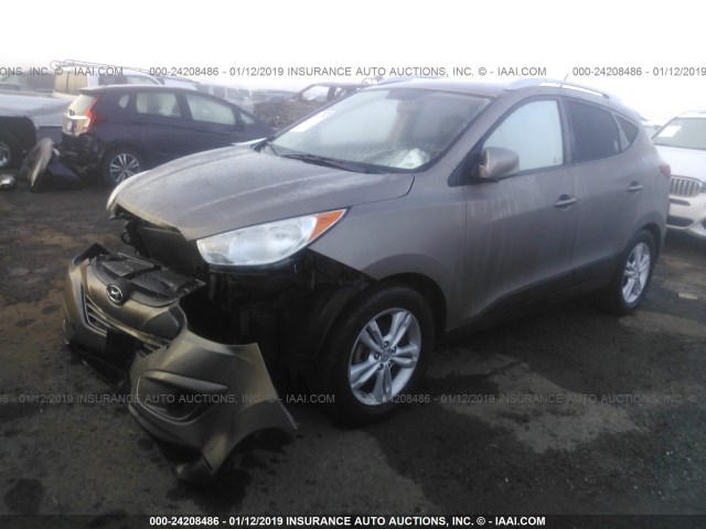 KM8JU3AC9AU056494 - 2010 HYUNDAI TUCSON GLS/LIMITED 灰色 照片 2