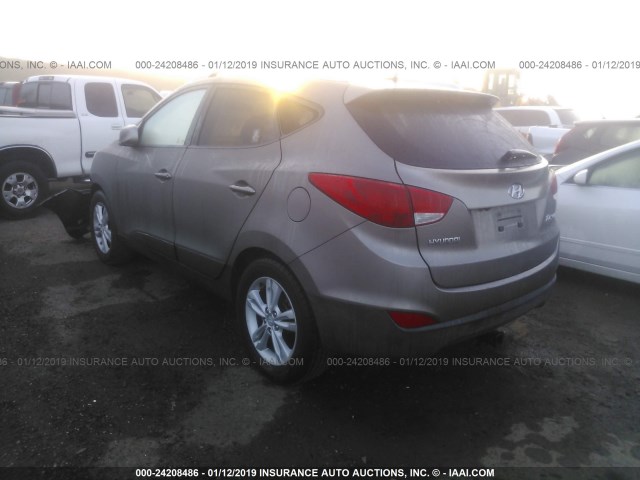 KM8JU3AC9AU056494 - 2010 HYUNDAI TUCSON GLS/LIMITED 灰色 照片 3