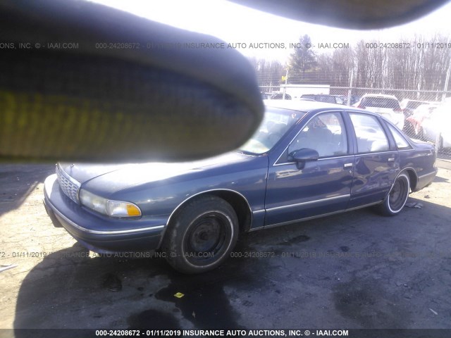 1G1BL52W7RR110897 - 1994 CHEVROLET CAPRICE CLASSIC BLUE photo 2