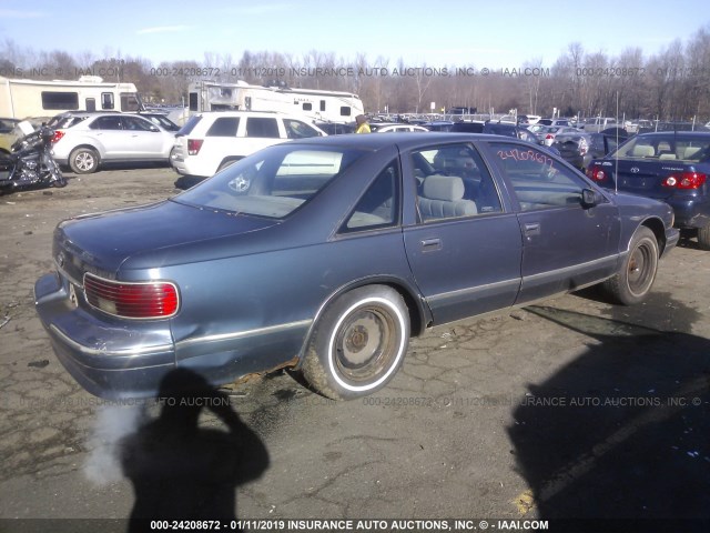 1G1BL52W7RR110897 - 1994 CHEVROLET CAPRICE CLASSIC BLUE photo 4