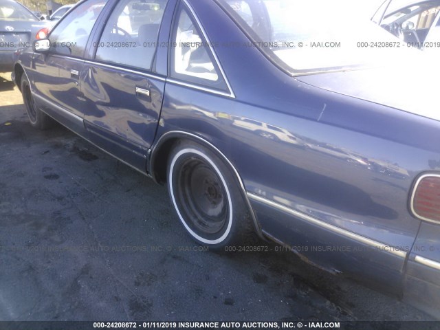 1G1BL52W7RR110897 - 1994 CHEVROLET CAPRICE CLASSIC BLUE photo 6