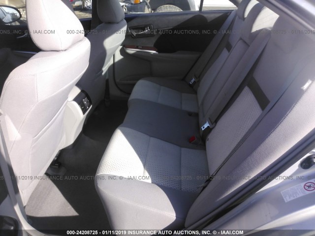 4T4BF1FK8ER387145 - 2014 TOYOTA CAMRY L/SE/LE/XLE 银色 照片 8
