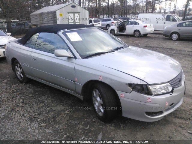 2T1FF28P12C590482 - 2002 TOYOTA CAMRY SOLARA SE/SLE Gümüş foto 1