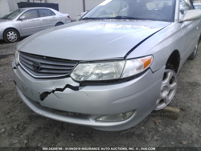 2T1FF28P12C590482 - 2002 TOYOTA CAMRY SOLARA SE/SLE Gümüş foto 6