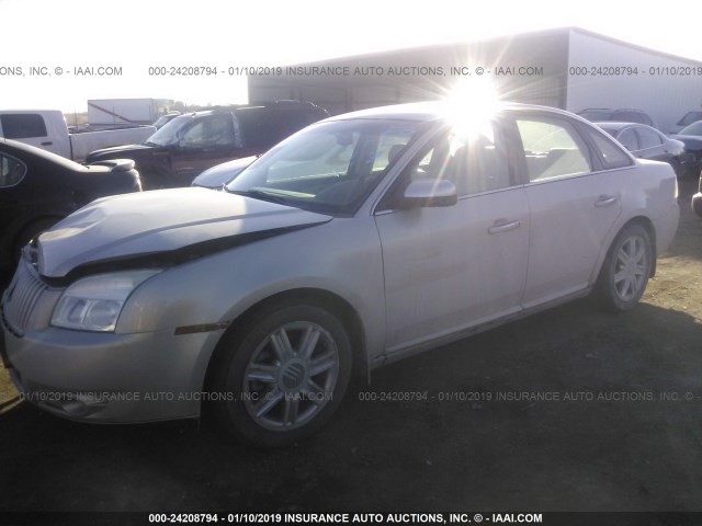 1MEHM42W69G629782 - 2009 MERCURY SABLE PREMIER TAN photo 2