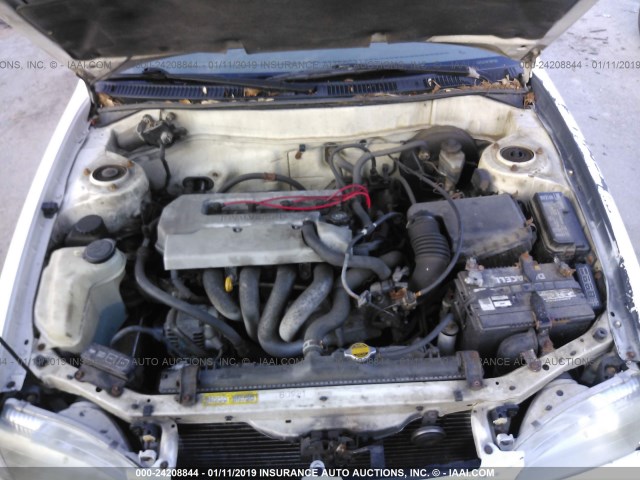 2T1BR12E7XC250719 - 1999 TOYOTA COROLLA VE/CE/LE WHITE photo 10