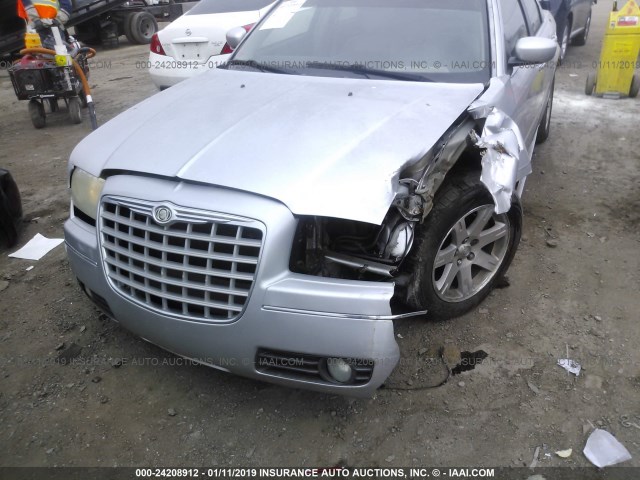 2C3KA53G26H525288 - 2006 CHRYSLER 300 TOURING SILVER photo 6