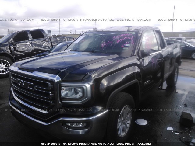 1GTR1MECXGZ429246 - 2016 GMC SIERRA C1500 SLE BLACK photo 2