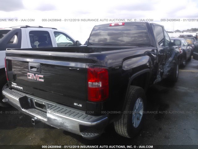 1GTR1MECXGZ429246 - 2016 GMC SIERRA C1500 SLE BLACK photo 4