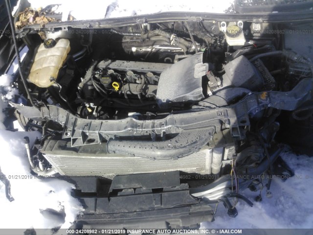 1FMCU0F79EUB13219 - 2014 FORD ESCAPE S GRAY photo 10