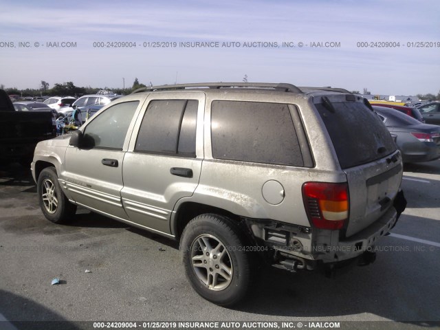 1J4GX48S24C115169 - 2004 JEEP GRAND CHEROKEE LAREDO/COLUMBIA/FREEDOM 棕色 照片 3