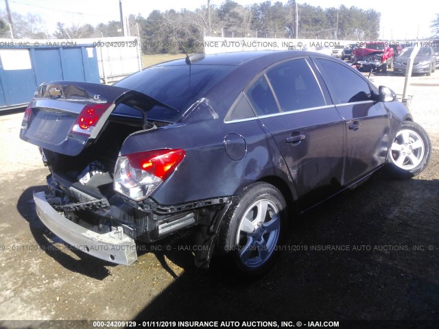 1G1PE5SB5G7127879 - 2016 CHEVROLET CRUZE LIMITED LT BLUE photo 4