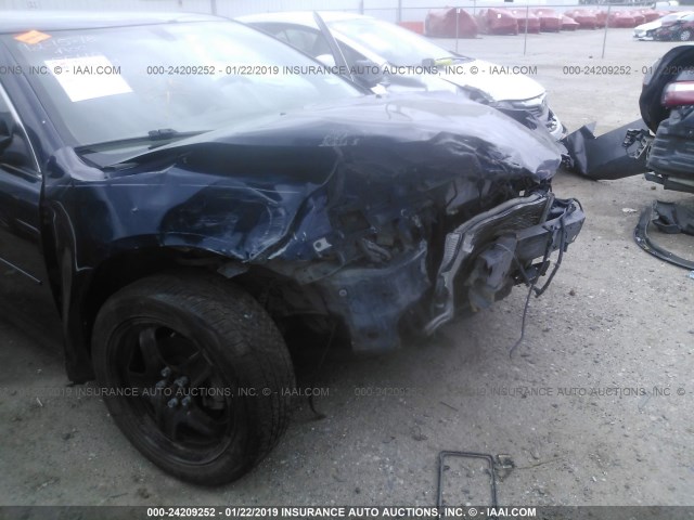 1G1ZB5E03CF245540 - 2012 CHEVROLET MALIBU LS Dark Blue photo 6