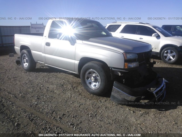 3GCEC14X96G267930 - 2006 CHEVROLET SILVERADO C1500 Champagne photo 1