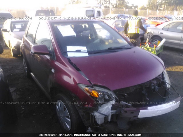 JTKKT604060136605 - 2006 TOYOTA SCION XA MAROON photo 1