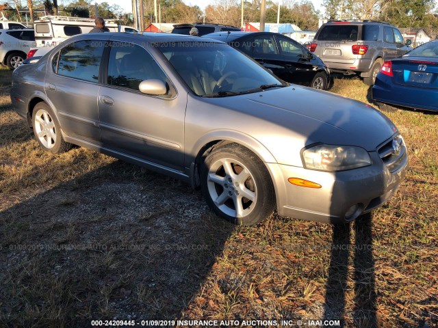 JN1DA31A72T002758 - 2002 NISSAN MAXIMA GLE/SE GRAY photo 1