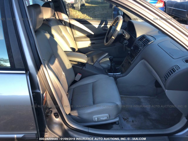 JN1DA31A72T002758 - 2002 NISSAN MAXIMA GLE/SE GRAY photo 5