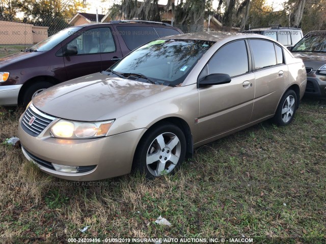 1G8A155F66Z146472 - 2006 SATURN ION LEVEL 3 GOLD photo 2